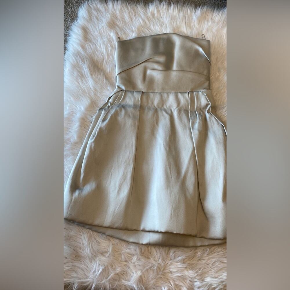 Lanvin Gold Mini Dress - Picture 9 of 16